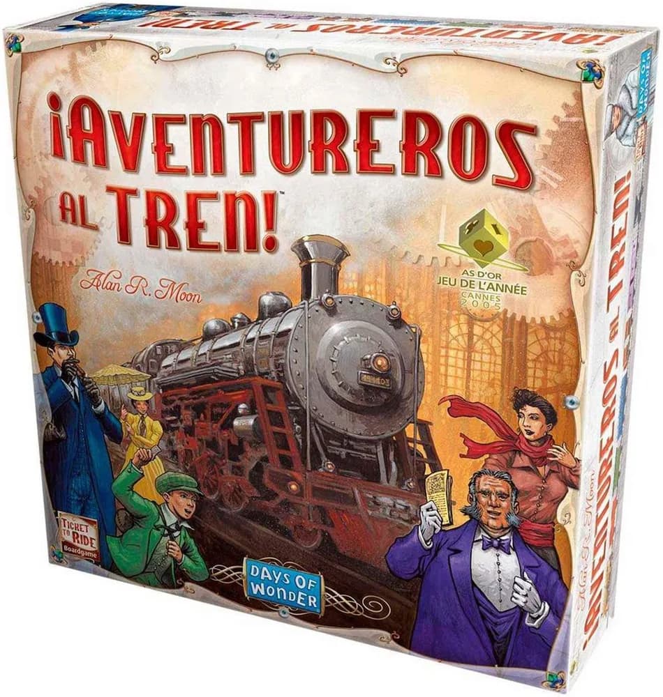 Caja de Aventureros al Tren