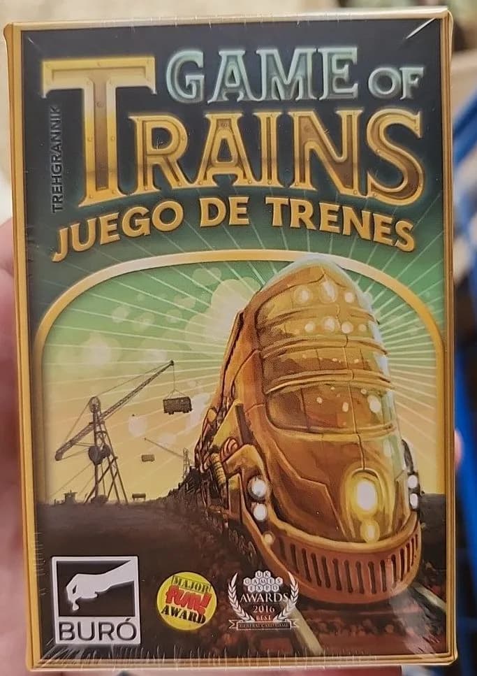 Caja de Game of Trains - Juego de trenes